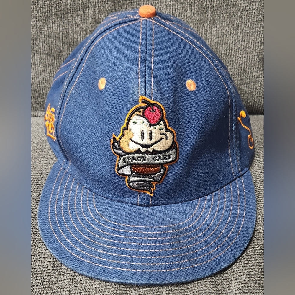 Grassroots California 420 Limited edition Space blue Cake fitted cap size 7 1…